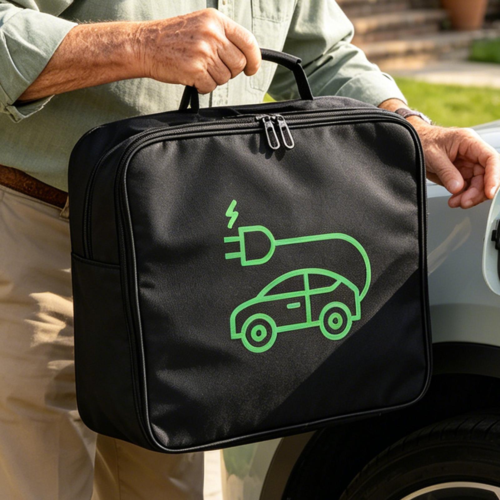 Bag Power Tools - Oxford Kumaş EV Şarj Kablosu Saklama