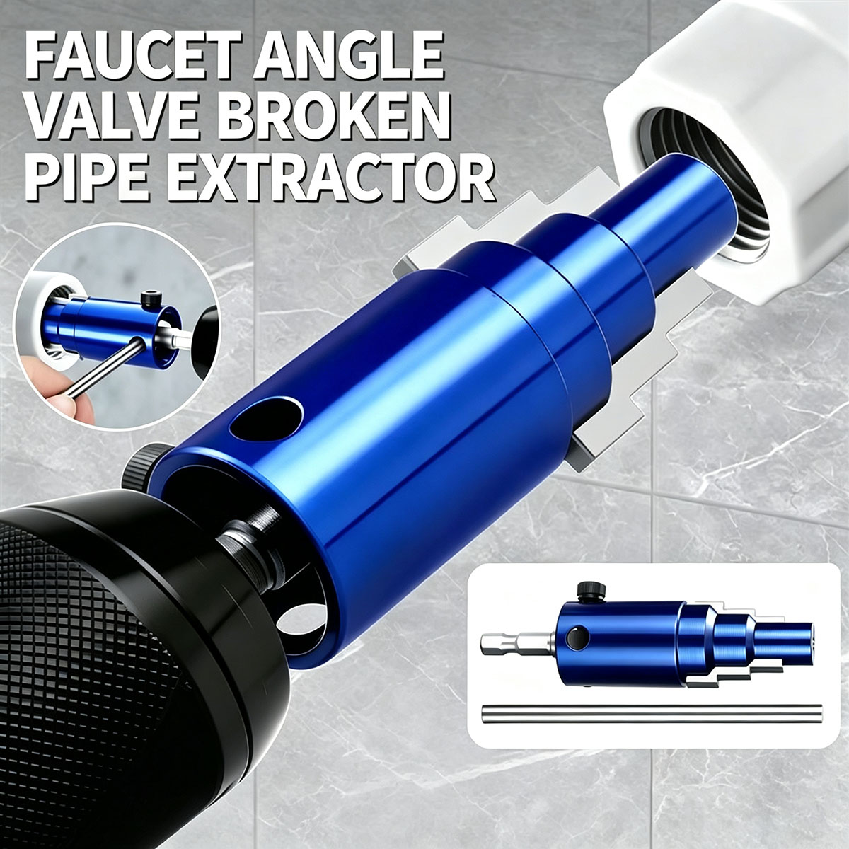 Power Tools Plumbing - Evrensel Elektrikli Matkap Boru Kırıcı Tel