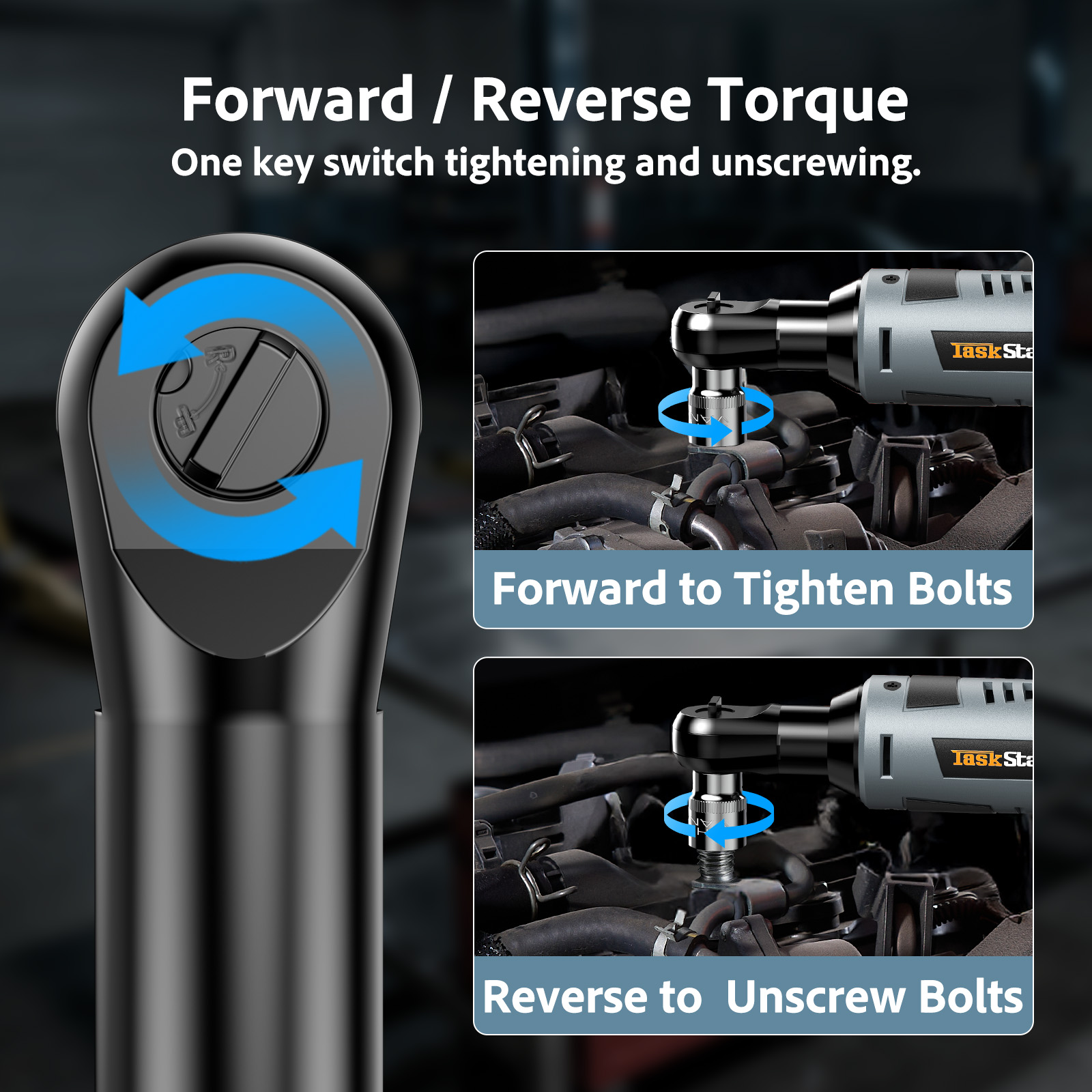 TaskStar Akülü Cırcır Anahtarı - Power Tools Automotive incelemesi ve fiyatı