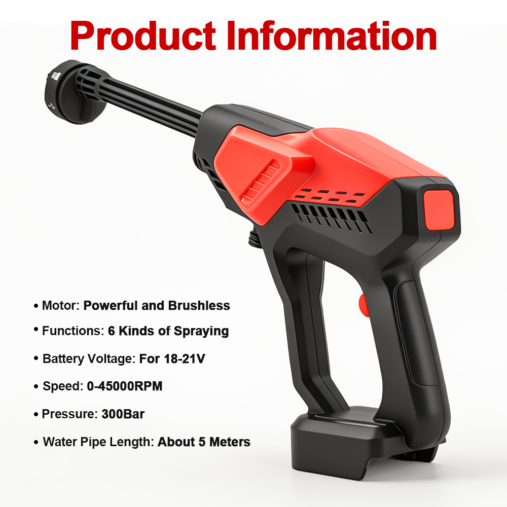 300Bar Fırçasız Yüksek Basınçl - Power Tools Automotive incelemesi ve fiyatı