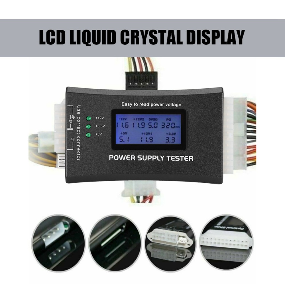 LCD Ekran ATX Güç Kaynağı Test - Power Tools Inspection incelemesi ve fiyatı