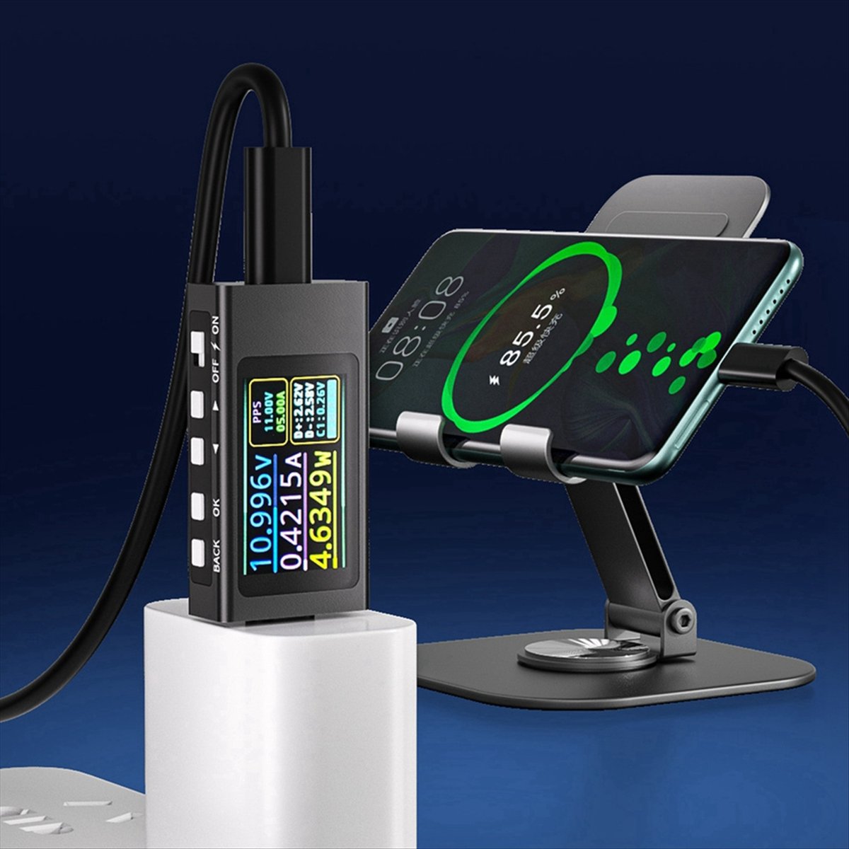BaoBao-KWS-X1 Güç Ölçer Tip-C  - Power Tools Display incelemesi ve fiyatı