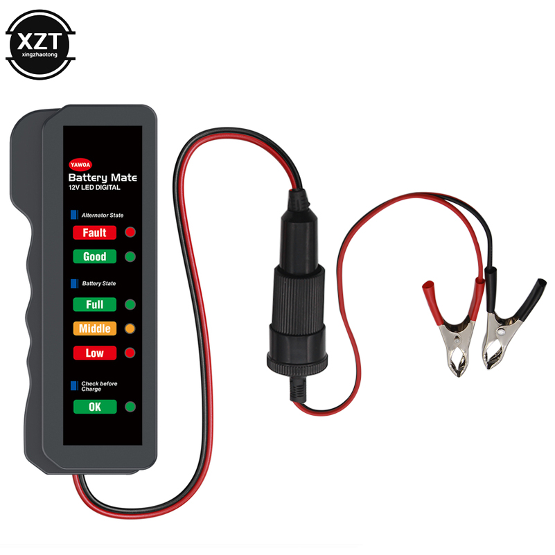 Araba Akü Test Cihazı 6 LED Ek - Power Tools Display incelemesi ve fiyatı